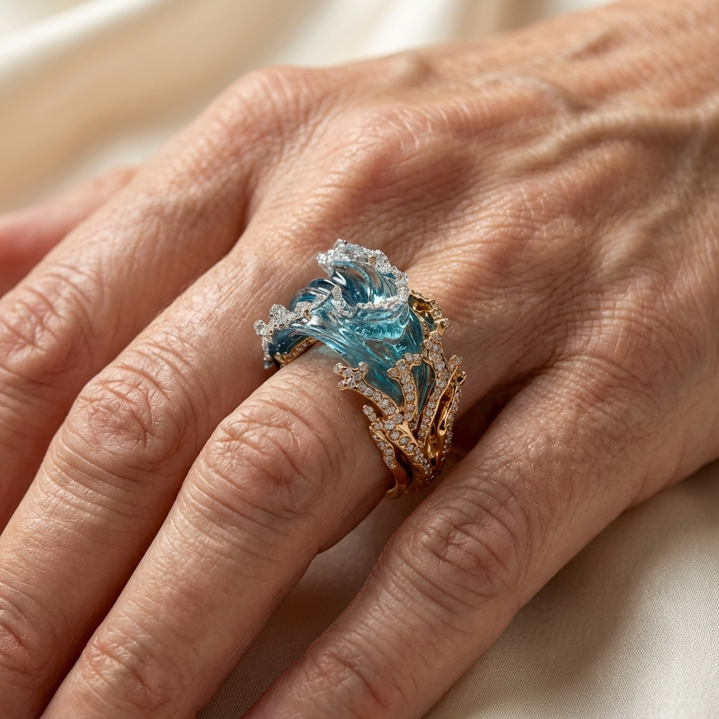 Gouden ring Ocean's Oath